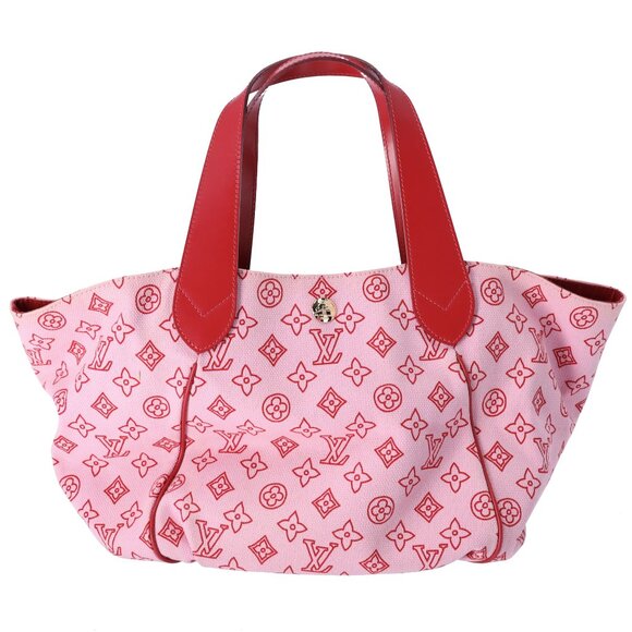 Louis Vuitton Cabas Ipanema PM Beach Line Tote Bag M95984 Rose Canvas - Picture 4 of 8